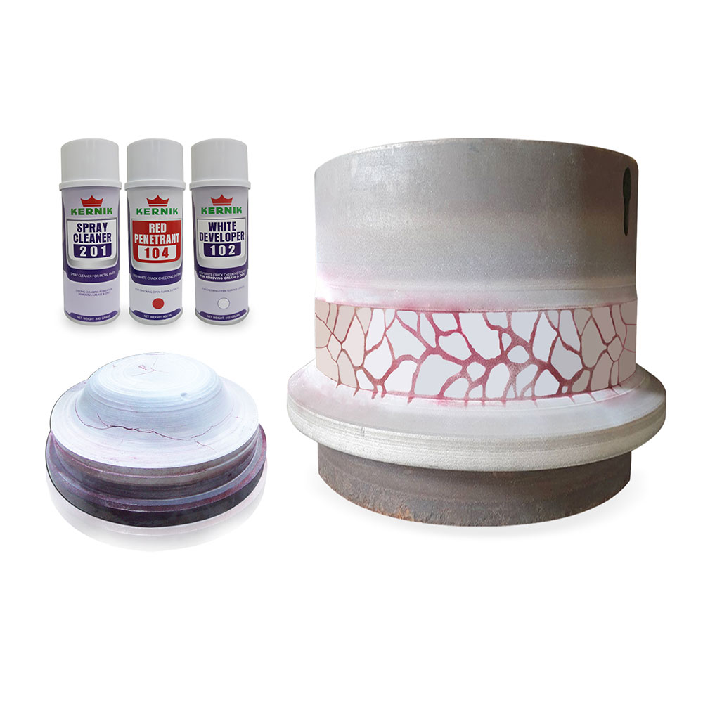 KERNIK Red-White Penetrant Testing System (ชุดตรวจเช็ครอยร้าว แดง-ขาว ...